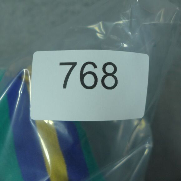 Vintage Cutter and Buck Green Striped Polo Shirt Men's Size Medium Made in USA - Picture 12 of 12